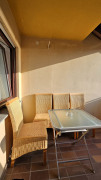 Sonniger Balkon