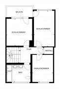 Grundriss Obergeschoss