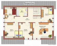 Grundriss Obergeschoss