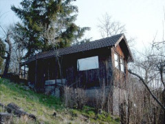 Ansicht Holzhaus, Flurstück-Nr. 2087