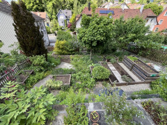 Gemüse- und Obstgarten