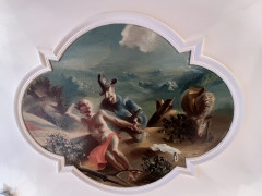 Deckengemälde Laden Erdgeschoss