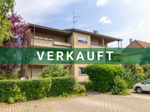 Das Mehrfamilienhaus von außen