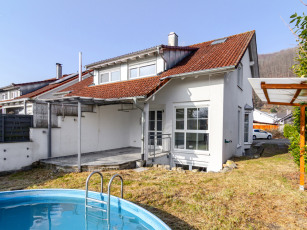 Das Haus von hinten