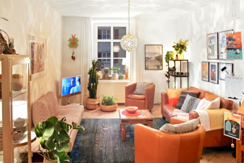 Helles Wohnzimmer