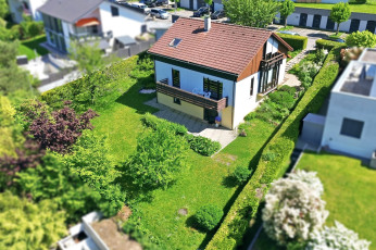 Das Haus von hinten