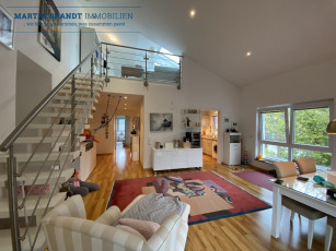 Treppe ins Staffelgeschoss