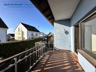 Wohnzimmer Balkon Zugang zum Garten