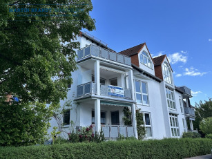 Balkonansicht des Hauses