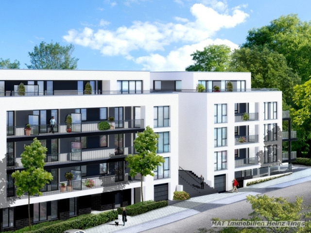 Ansicht Straßenseite Haus C u. D