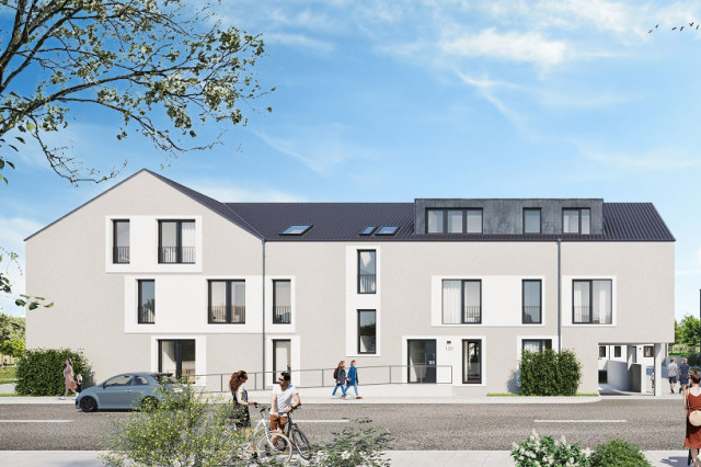 Straßenansicht MFH I 