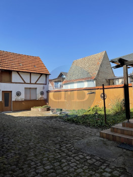 idyllischer Innenhof