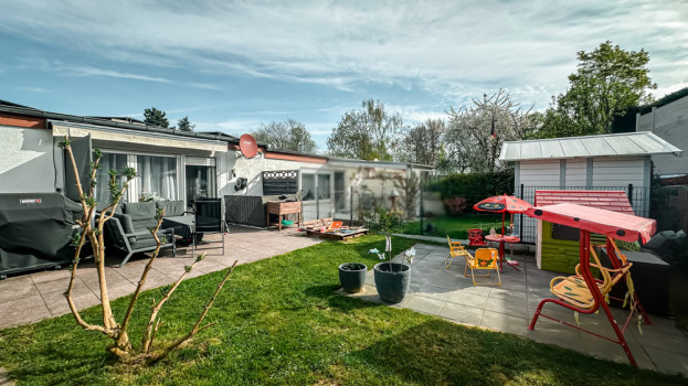 Hausansicht Gartenseite
