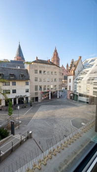 Ausblick vom Wohnzimmer