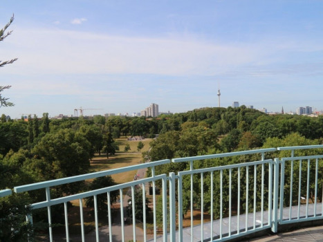 Blick von der Dachterrassse