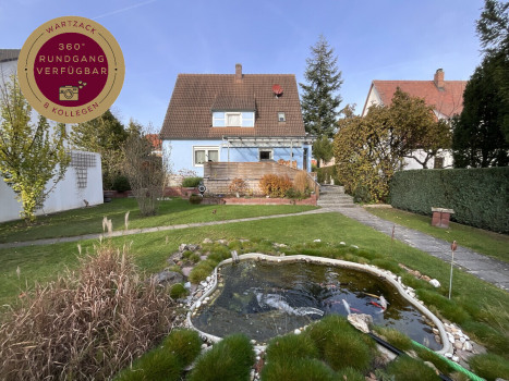 Einfamilienhaus mit schönem Grundstück