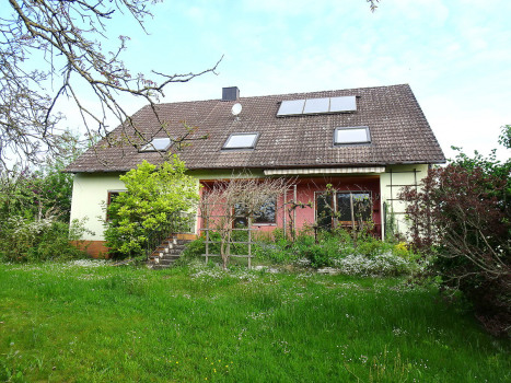 Wohnhaus Gartenansicht, Südseite