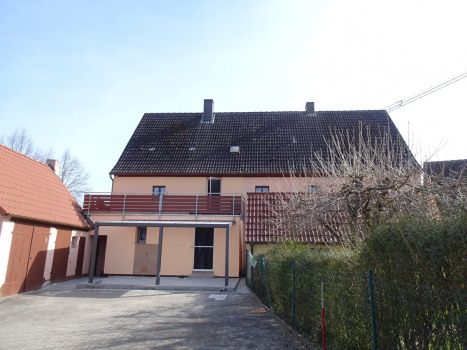 Rückansicht Wohnhaus