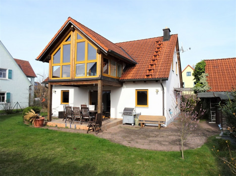 Wohnhaus, Gartenansicht