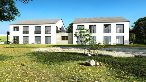 Außenansicht gesamt von hinten