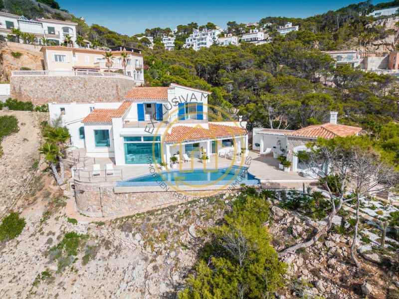 Villa Azur auf La Mola in Puerto de Andratx in erster Meereslinie. Traumhafte Lage(Referenz 3266).1