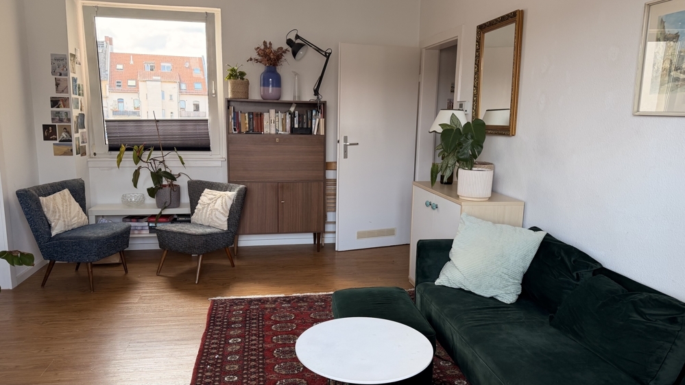 Sanierte Gemütliche Dachgeschoss-Wohnung mit Balkon in der Mainzer Neustadt - Foto 1