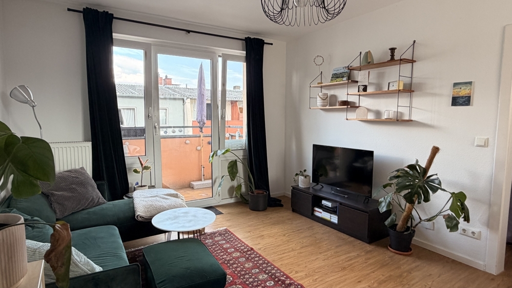Sanierte Gemütliche Dachgeschoss-Wohnung mit Balkon in der Mainzer Neustadt - Foto 2