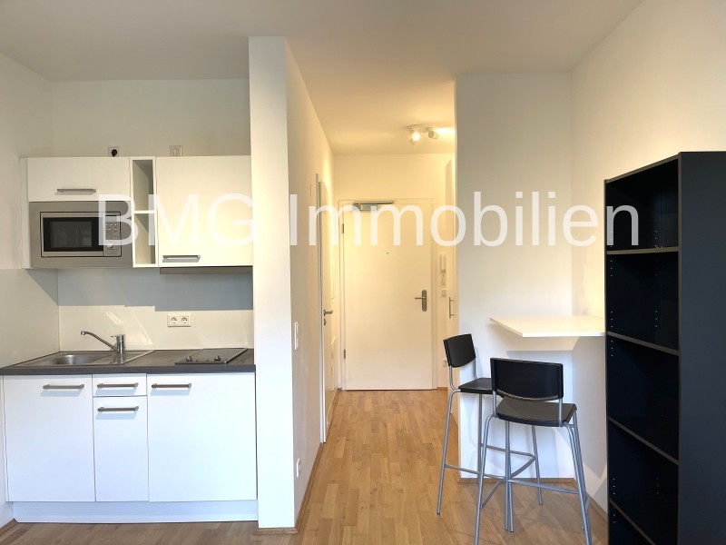 Ruhiges Studio-Apartment Nähe Innsbrucker Platz - Blick in den Innenhof - Foto 4