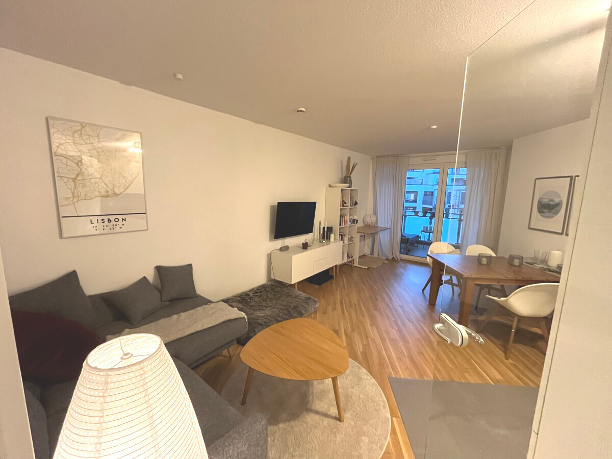 Mainz-Neustadt: Neubau 2-Zimmer, EBK, Balkon, TG-Stellplatz (Duplex) - Foto 1