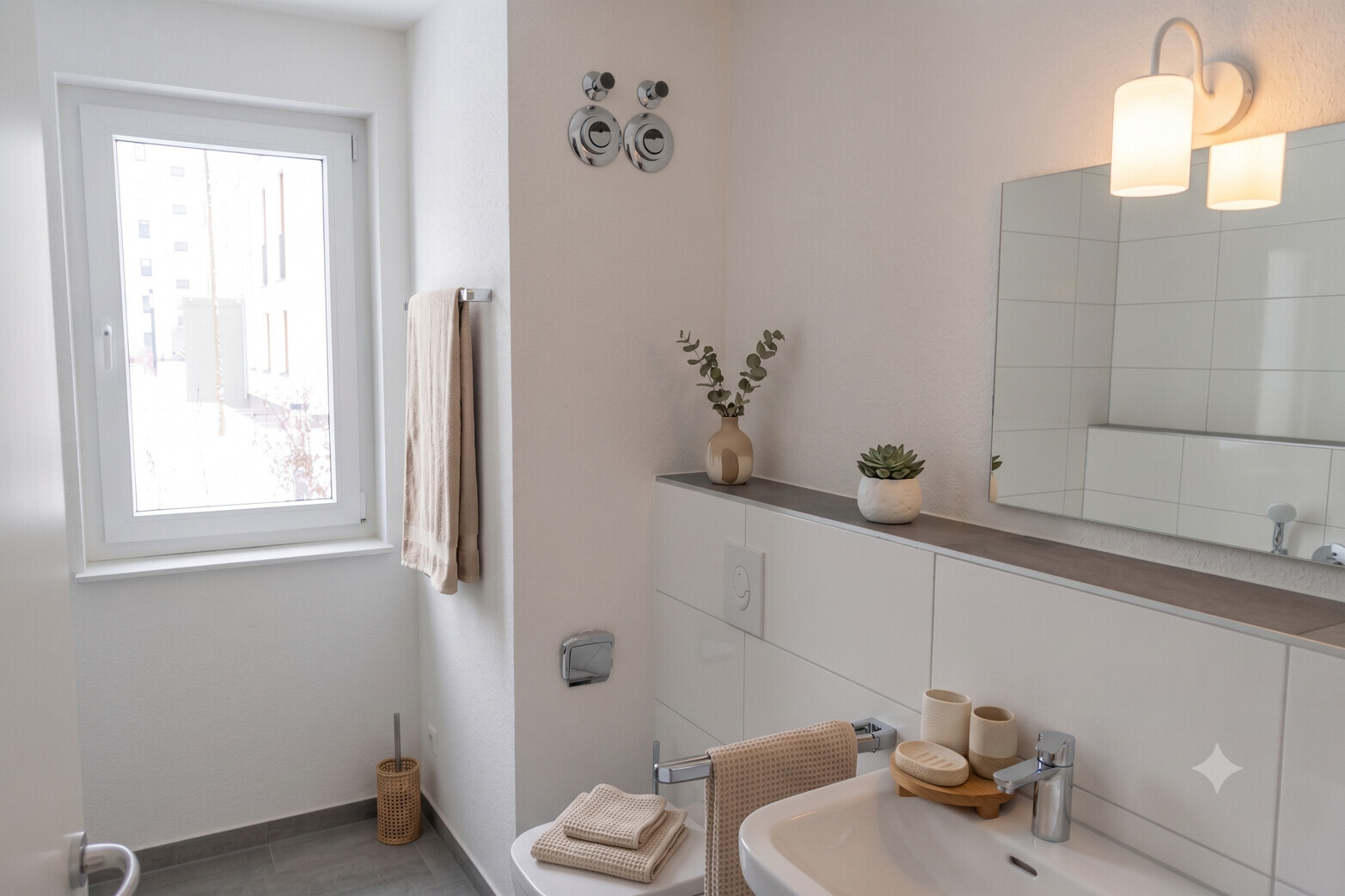 Großzügige 2-Zimmer-Wohnung mit EBK, 2 Terrassen und Stellplatz in der Neustadt - Photo 4