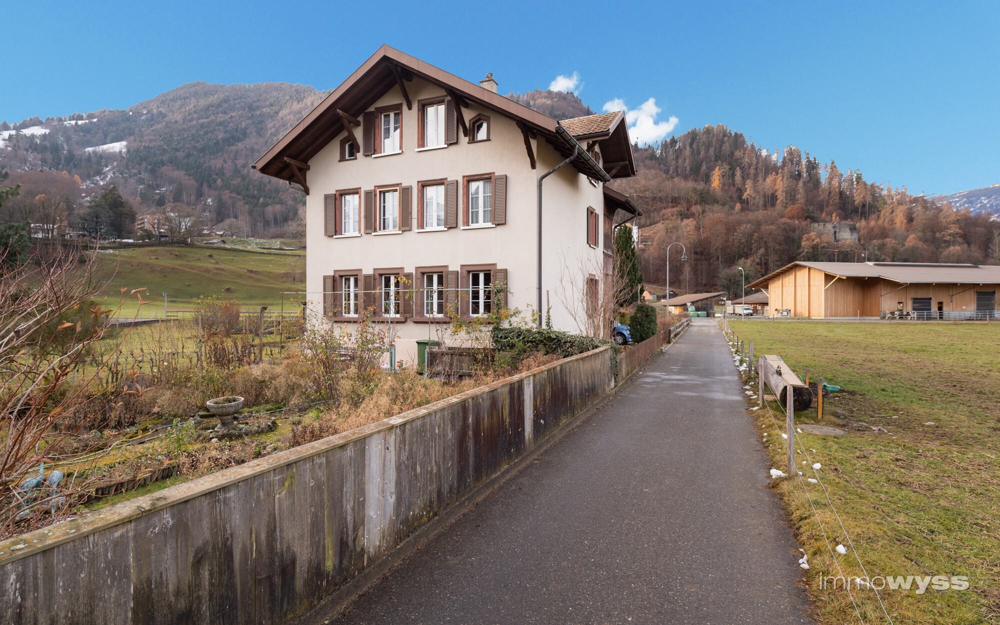 10 Zimmer Mehrfamilienhaus In Wilderswil Objektnr Zp818 Immobilien Wyss Thun