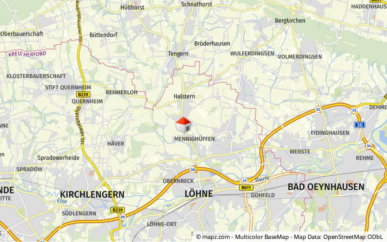 Moderne 3-Zimmerwohnung im Neubau in Löhne - Photo 1