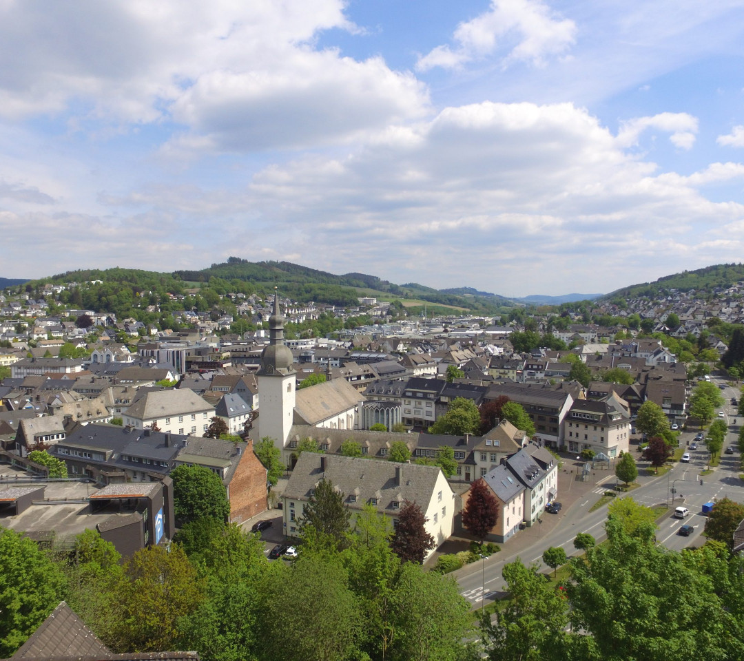 Panorama von Meschede