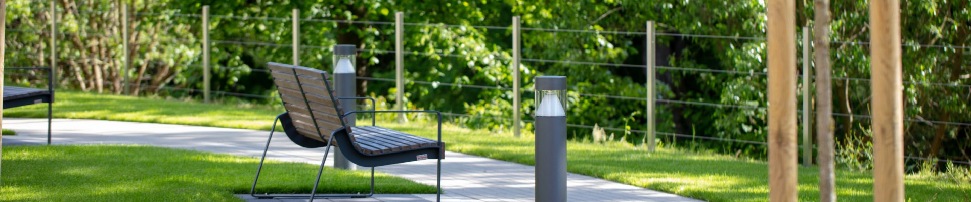 parkähnlicher Garten