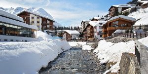 Lech am Arlberg im Winter