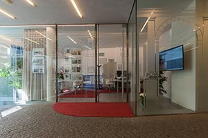 Eingangsbereich Immobilienbüro