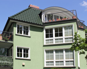 Grüne Villa