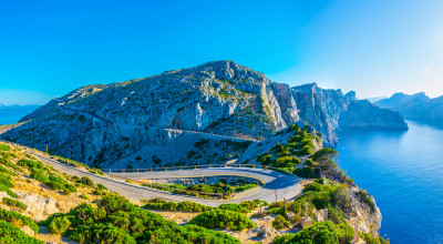 Küstenstraße auf Mallorca
