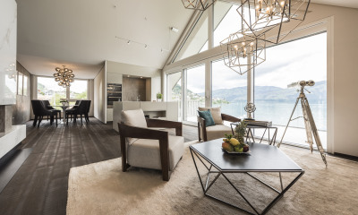 Edel eingerichtete Wohnung am Thunersee