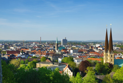 Blick auf Bielefeld