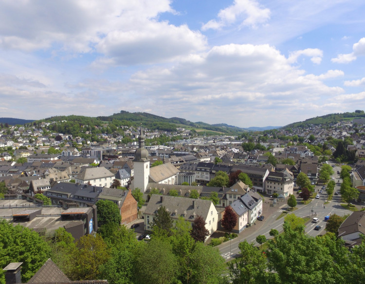 Panorama von Meschede