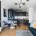 Moderner Wohnraum mit Wohnzimmer, Essecke, Küche: Vermiete Wohnung verkaufen