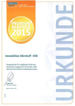 Premium Partner ImmoScout 2015