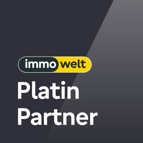 Auszeichnung zu immowelt Platin Partner