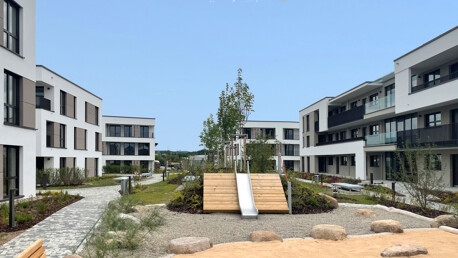 Wohnpark mit Spielplatz