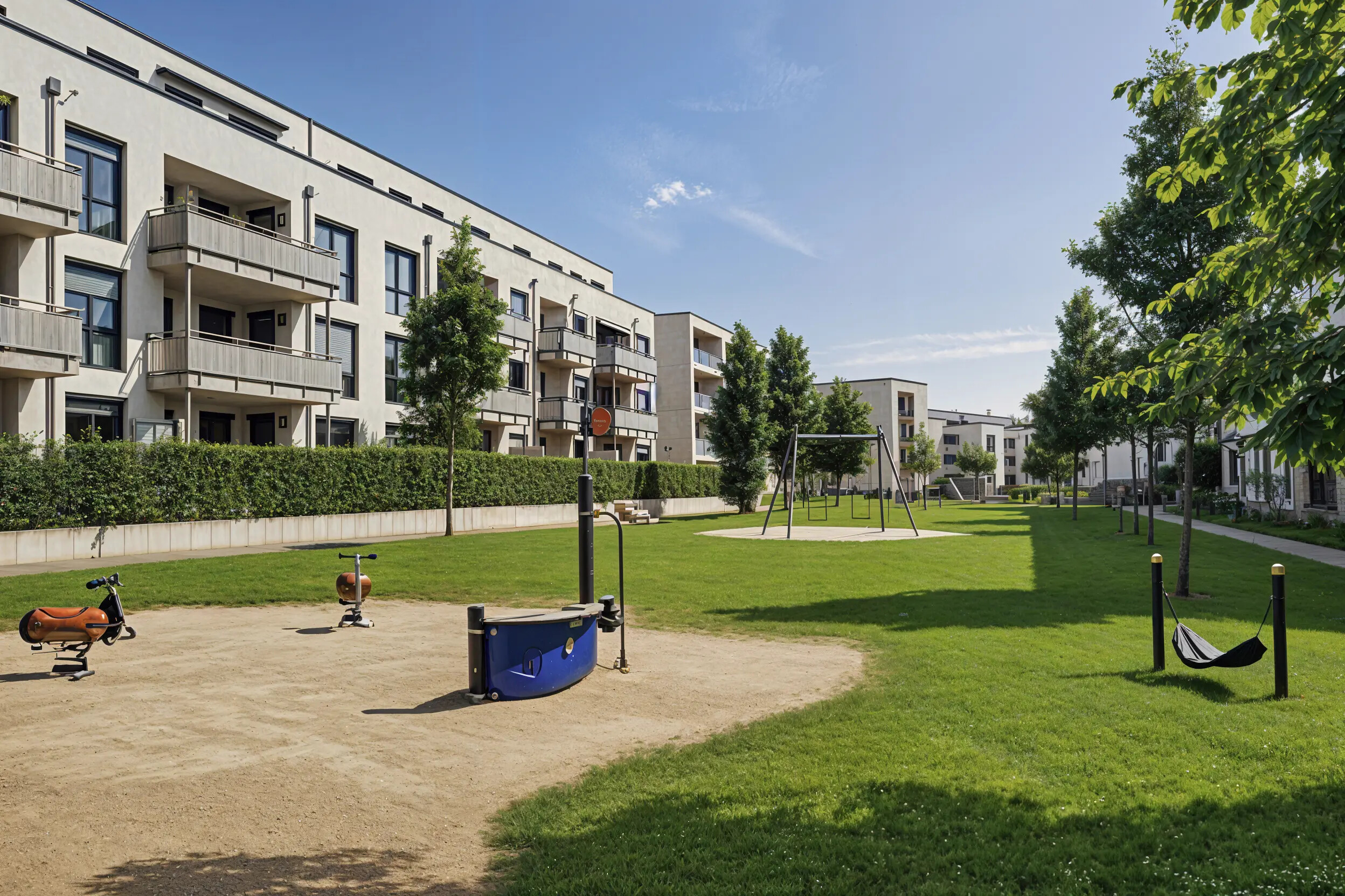 Gerresheimer Gärten Spielplatz.