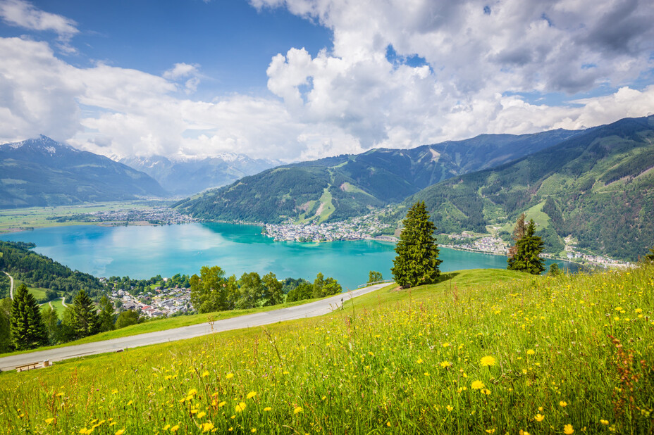 Zell am See im Salzburger Land Österreich