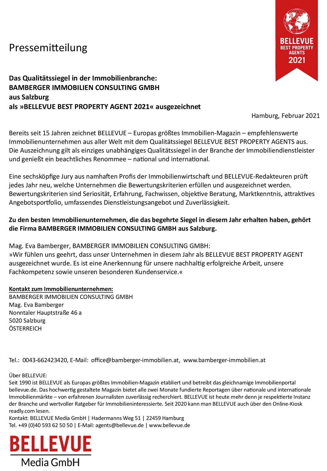 Qualitätssiegel Bamberger