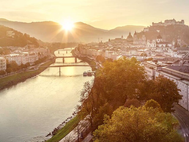 Blick auf Salzburg