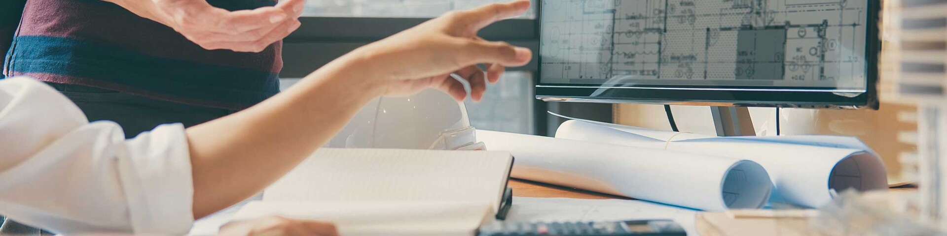 Besprechung von Verkaufsunterlagen